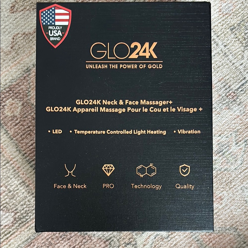 GLO24K Neck & Face Massager